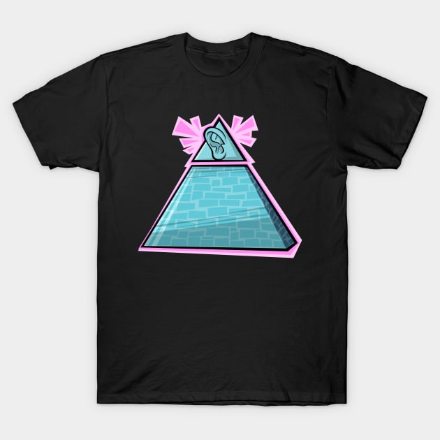 The All-Seeing Ear T-Shirt by The Bradshacalypse